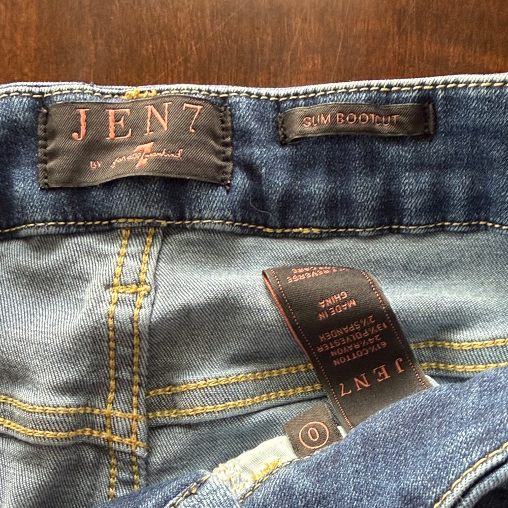 Slim Bootcut Jeans with Stretch - Picture 2 of 3